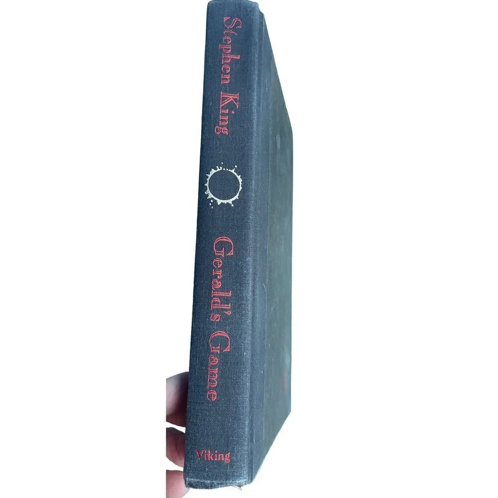 Stephen King Gerald’s Game HardCover Book-1st Edition